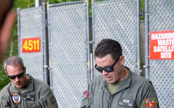 MCAS Cherry Point EOD technicians participate in an exploitation range