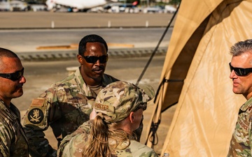 621 CRW Commander Visits CRE in Venezuela