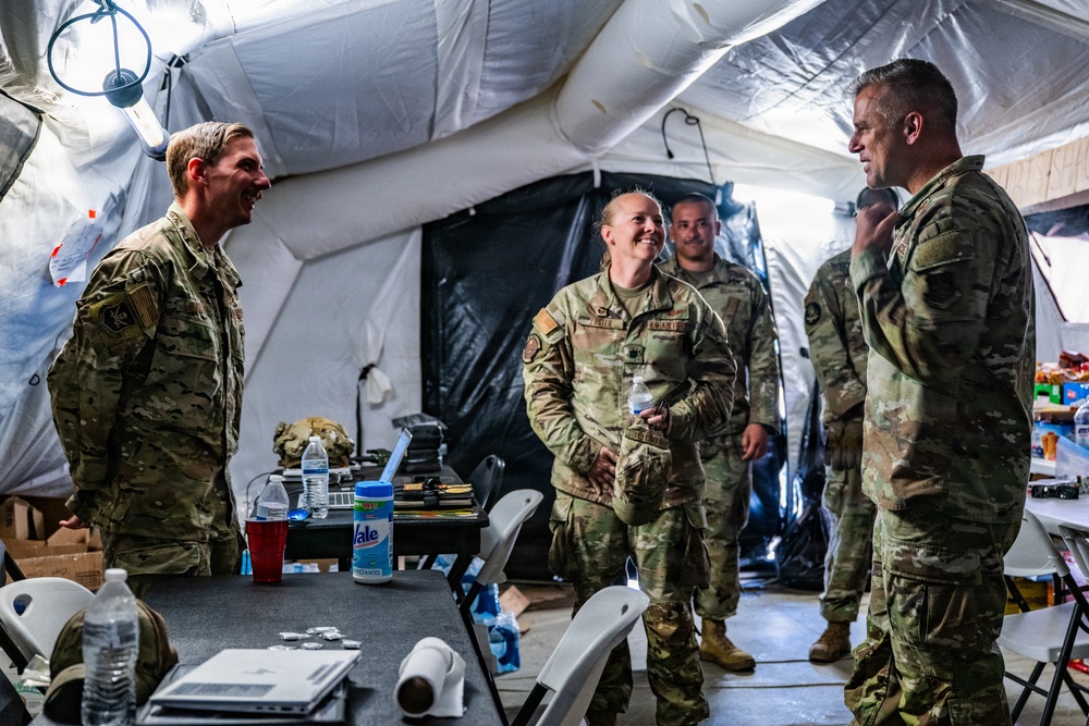 621 CRW Commander Visits CRE in Venezuela