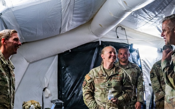 621 CRW Commander Visits CRE in Venezuela