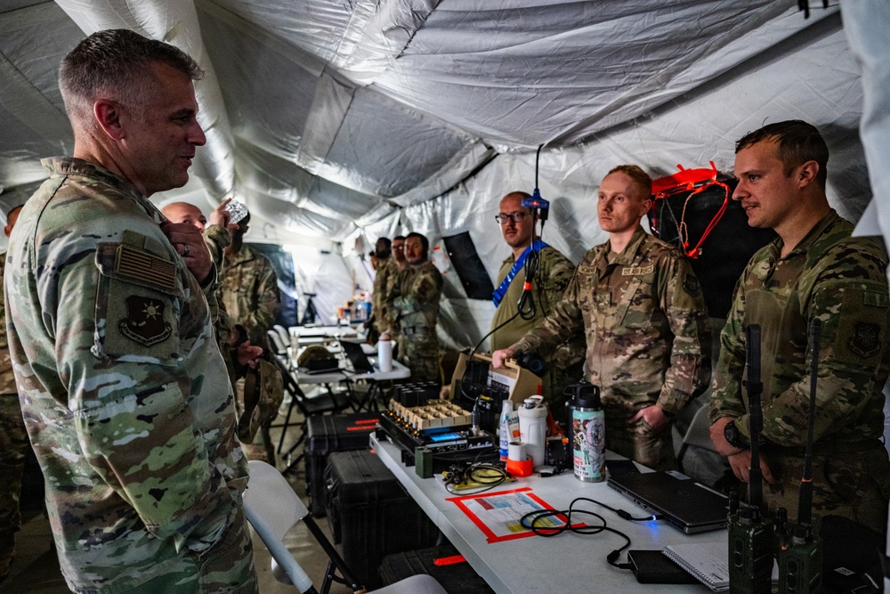 621 CRW Commander Visits CRE in Venezuela
