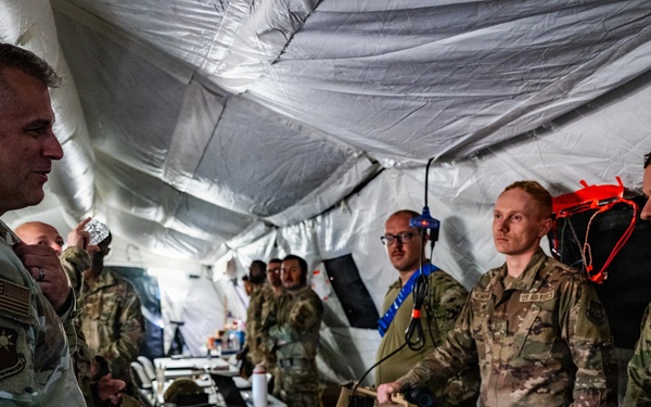 621 CRW Commander Visits CRE in Venezuela