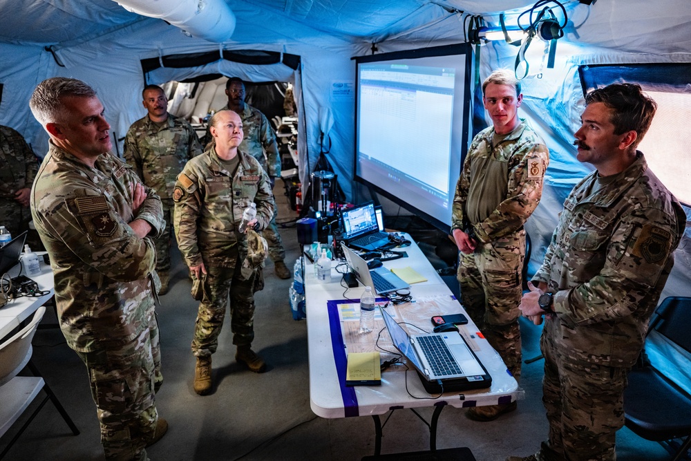 621 CRW Commander Visits CRE in Venezuela