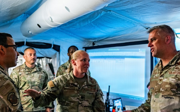 621 CRW Commander Visits CRE in Venezuela