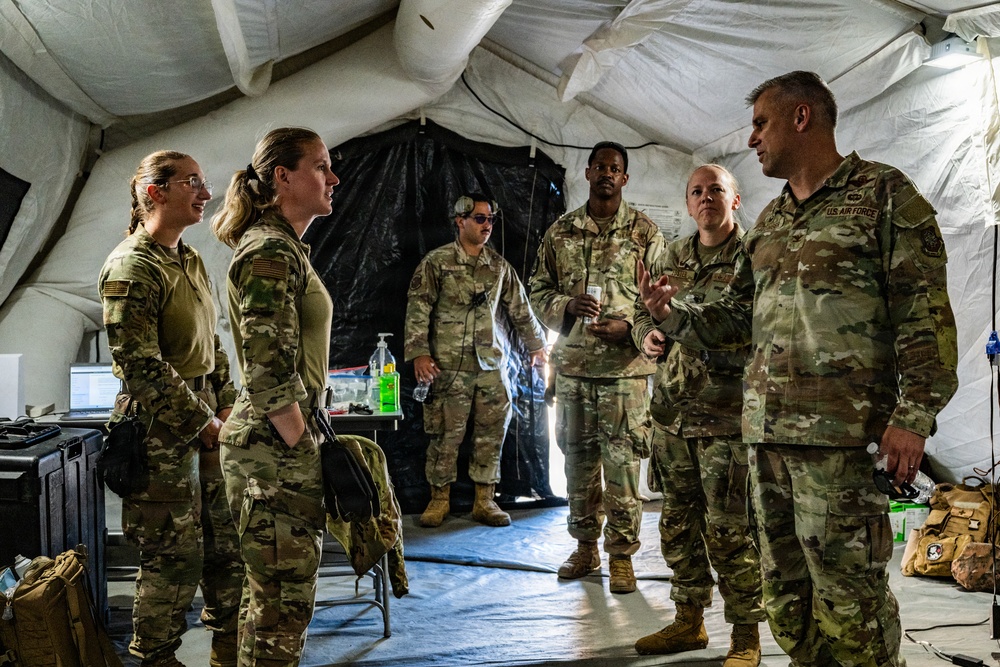 621 CRW Commander Visits CRE in Venezuela