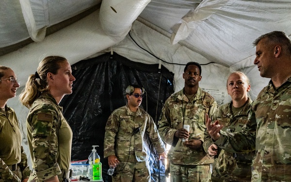 621 CRW Commander Visits CRE in Venezuela