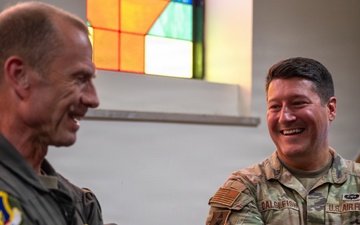 Col. Seekamp tours Joint Base Andrews as new commander