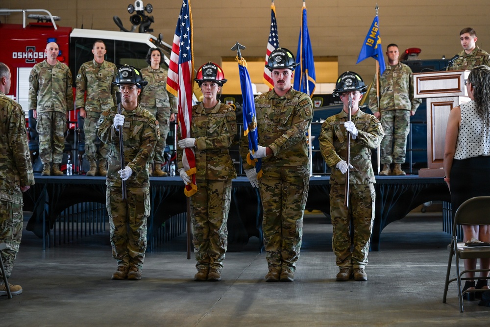 19th Civil Engineer Squadron Change of Command