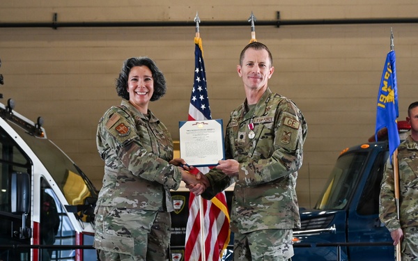19th Civil Engineer Squadron Change of Command