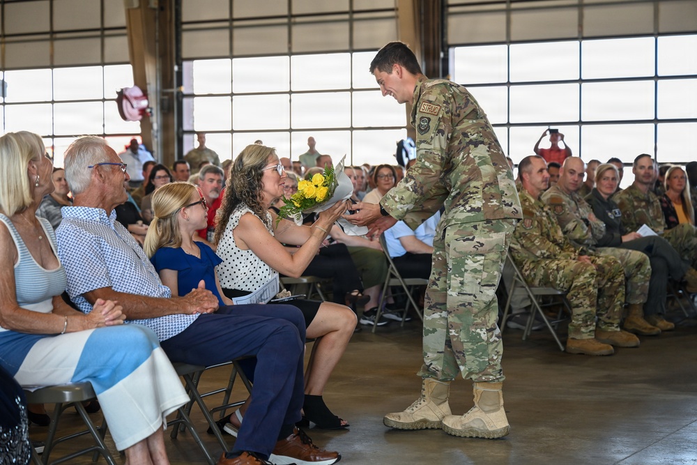 19th Civil Engineer Squadron Change of Command