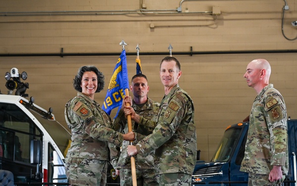 19th Civil Engineer Squadron Change of Command