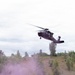 Security Forces Conduct Medevac Training with Army Aviation