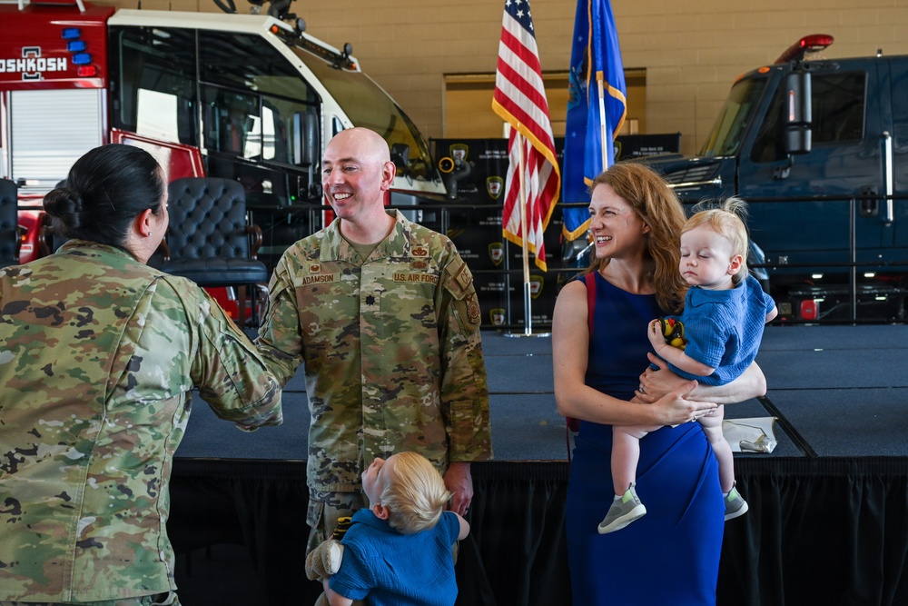 19th Civil Engineer Squadron Change of Command