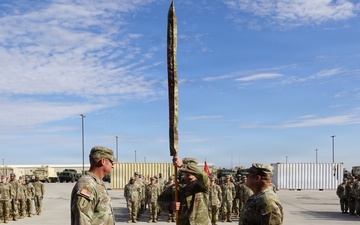 Mission Complete: 4‑27 Field Artillery uncases colors at Fort Bliss after border deployment