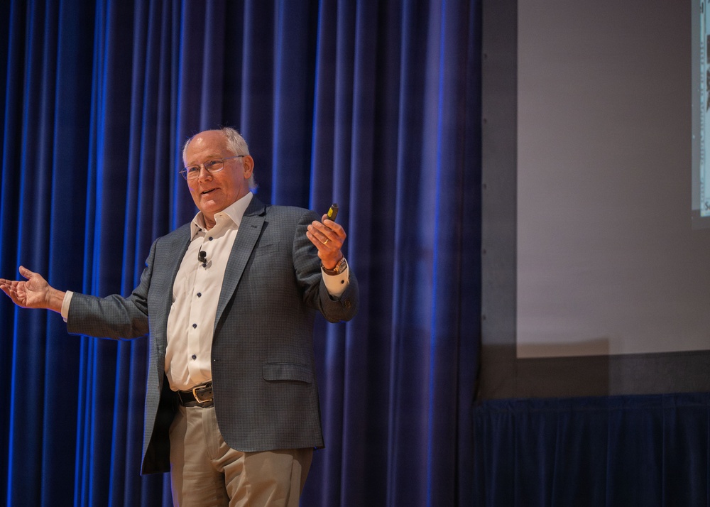 Dr. Andrew Aldrin Talks Space at Visit to Peterson