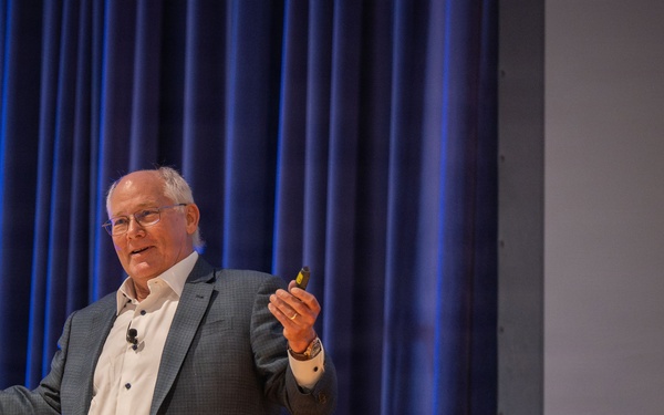 Dr. Andrew Aldrin Talks Space at Visit to Peterson