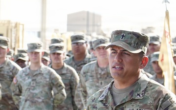 Faith over rank: 1st Armored Division chaplain addresses Soldiers under new Army uniform guidance