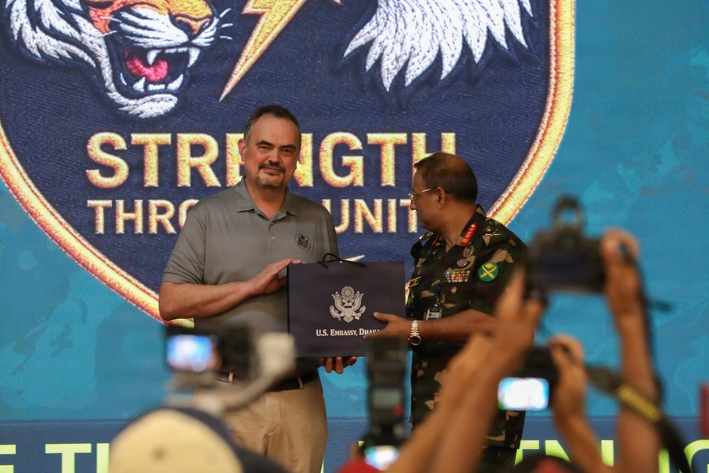 U.S. and Bangladesh begin Tiger Lightning with Opening Ceremony