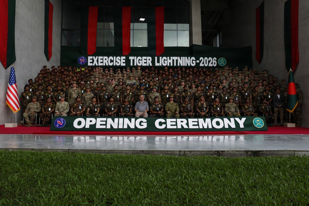 U.S. and Bangladesh begin Tiger Lightning with Opening Ceremony