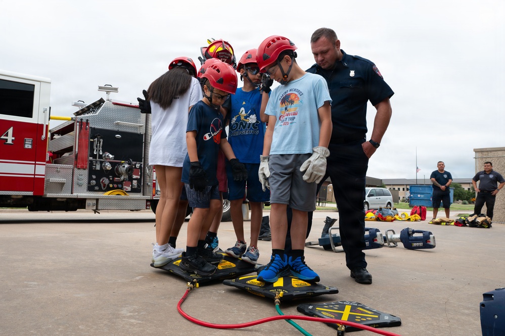 Goodfellow AFB Hosts Junior Firefighter Camp 2026