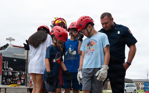 Goodfellow AFB Hosts Junior Firefighter Camp 2026