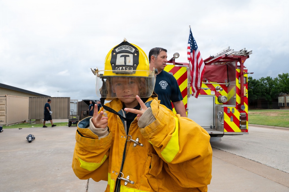 Goodfellow AFB Hosts Junior Firefighter Camp 2026