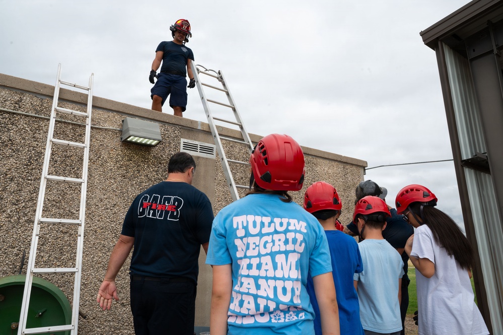 Goodfellow AFB Hosts Junior Firefighter Camp 2026