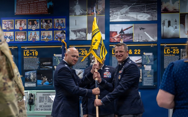 Space Launch Delta 45 reactivates the 1st Space Launch Squadron