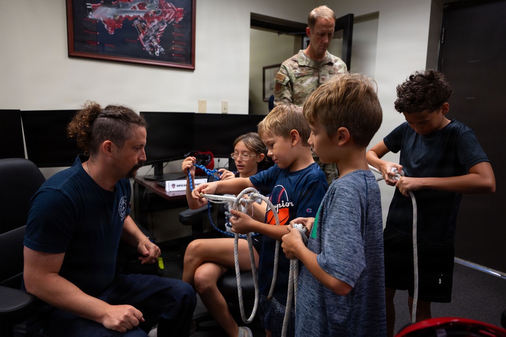 Goodfellow AFB Hosts Junior Firefighter Camp 2026
