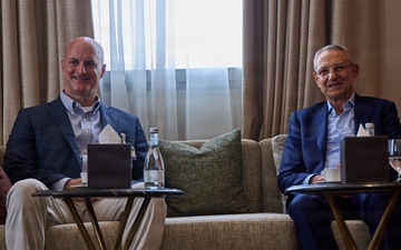 MARFOREUR/AF Commander meets with Royal Moroccan Navy Inspector at AMFS 2026