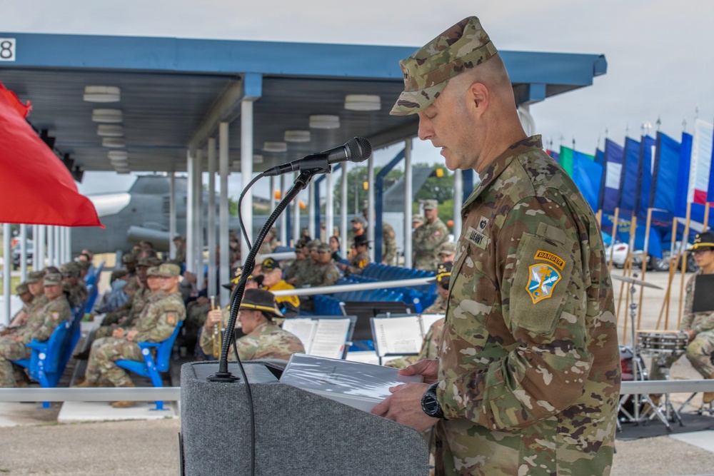 116th Military Intelligence Brigade Change of Command Ceremony