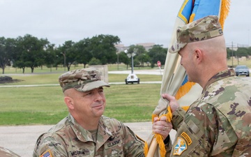 The 116th Military Intelligence Brigade (Aerial Intelligence) Conducts Change of Command at Fort Hood, Texas