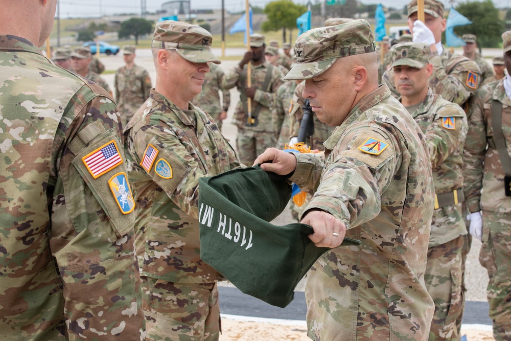 116th Military Intelligence Brigade Change of Command Ceremony