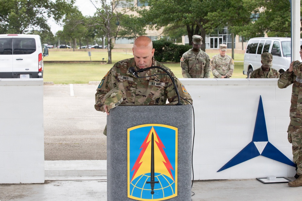 116th Military Intelligence Brigade Change of Command