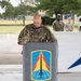 116th Military Intelligence Brigade Change of Command