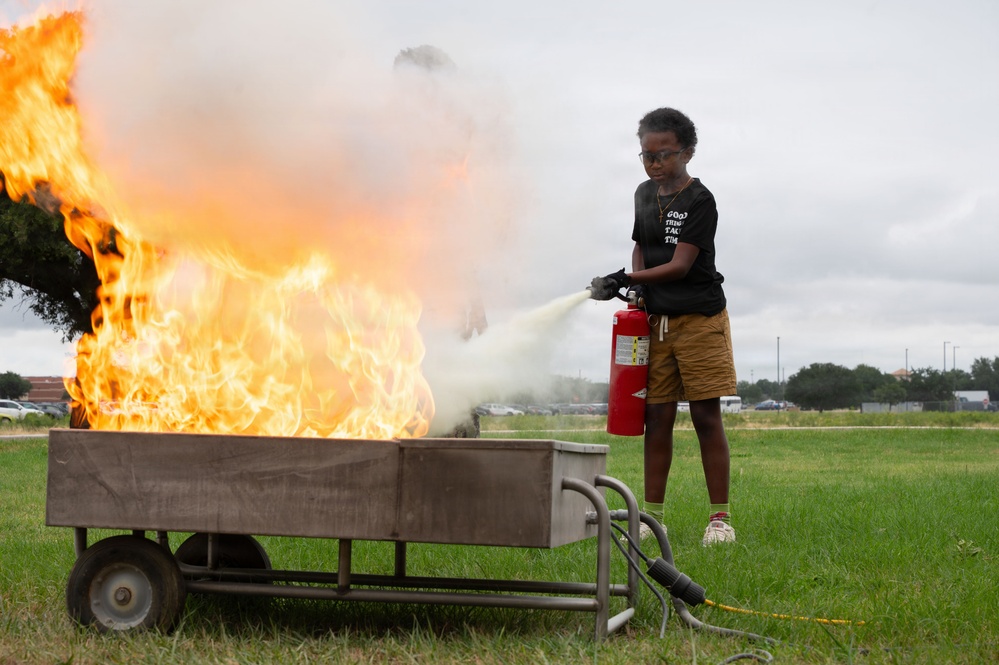 Goodfellow AFB Hosts Junior Firefighter Camp 2026
