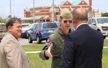 RADM Wosje Briefed on operations conducted at Chamberlain Hall, HEFTI GLOC.