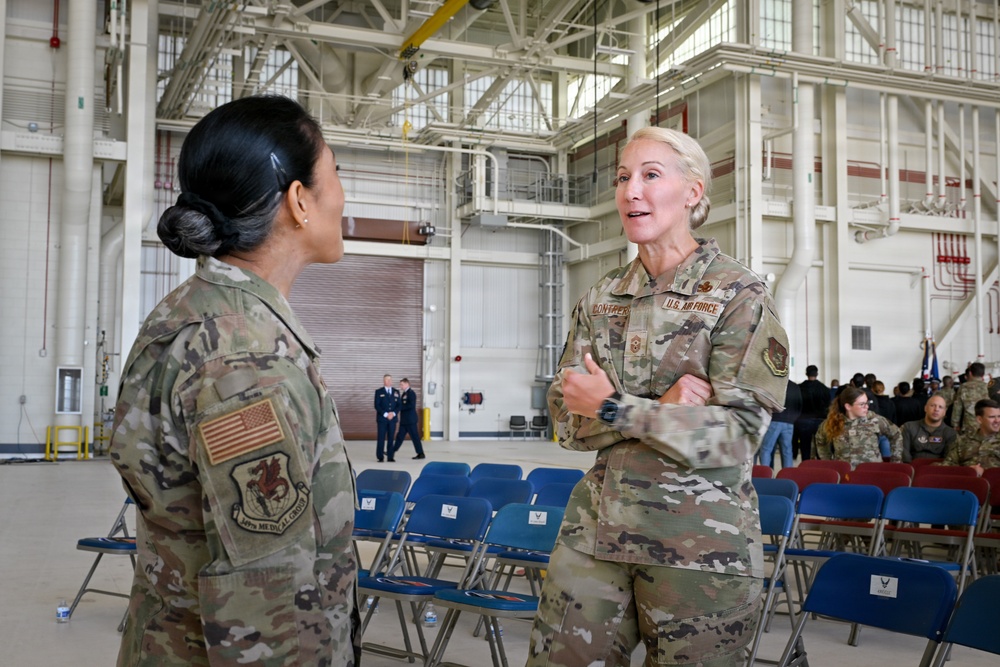 349th Air Mobility Wing Welcomes New Commander During Assumption of Command Ceremony