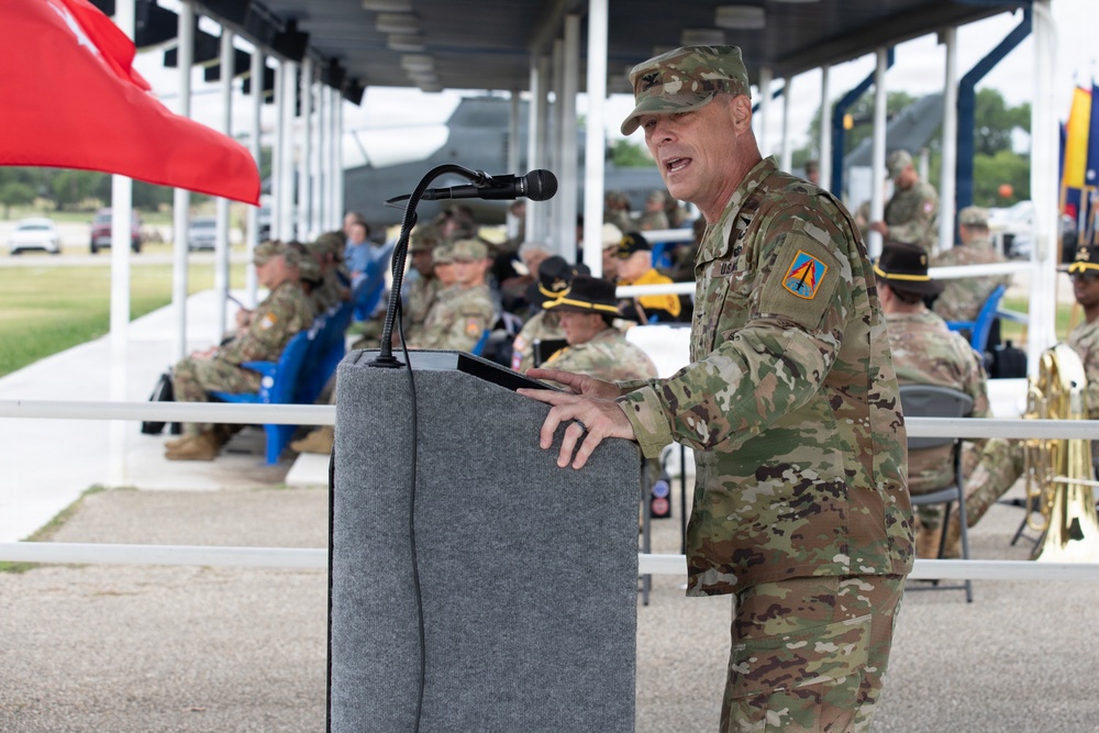 116th Military Intelligence Brigade Change of Command Ceremony