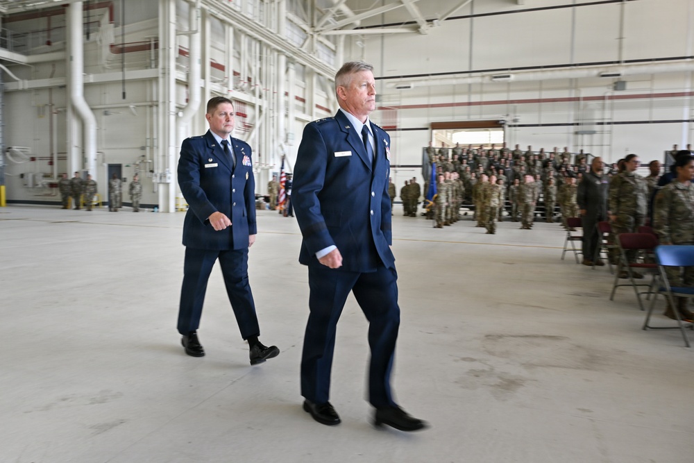 349th Air Mobility Wing Welcomes New Commander During Assumption of Command Ceremony