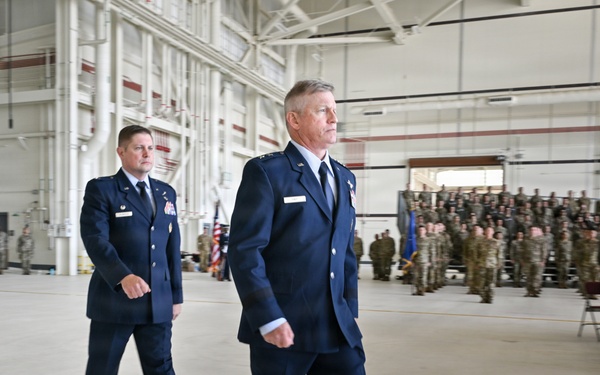 349th Air Mobility Wing Welcomes New Commander During Assumption of Command Ceremony