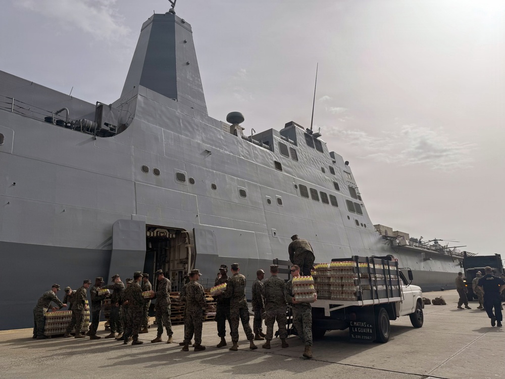NAVSUP FLC Jacksonville Sailor supports joint earthquake relief effort in Venezuela