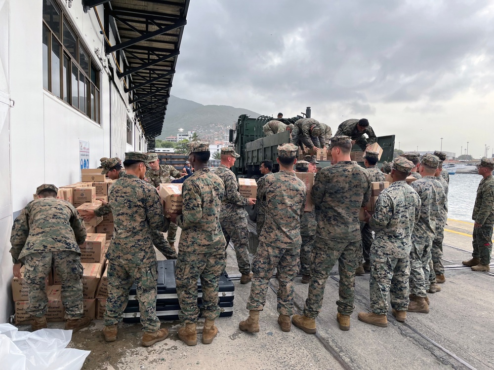 NAVSUP FLC Jacksonville Sailor supports joint earthquake relief effort in Venezuela