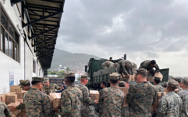 NAVSUP FLC Jacksonville Sailor supports joint earthquake relief effort in Venezuela