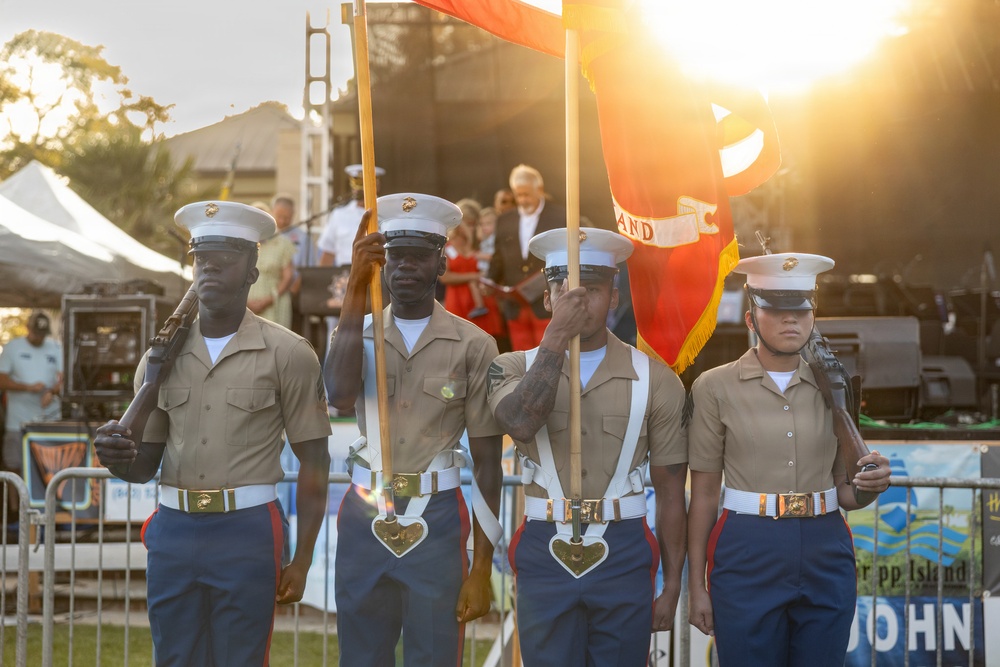 70th Annual Beaufort Water Festival Ceremony