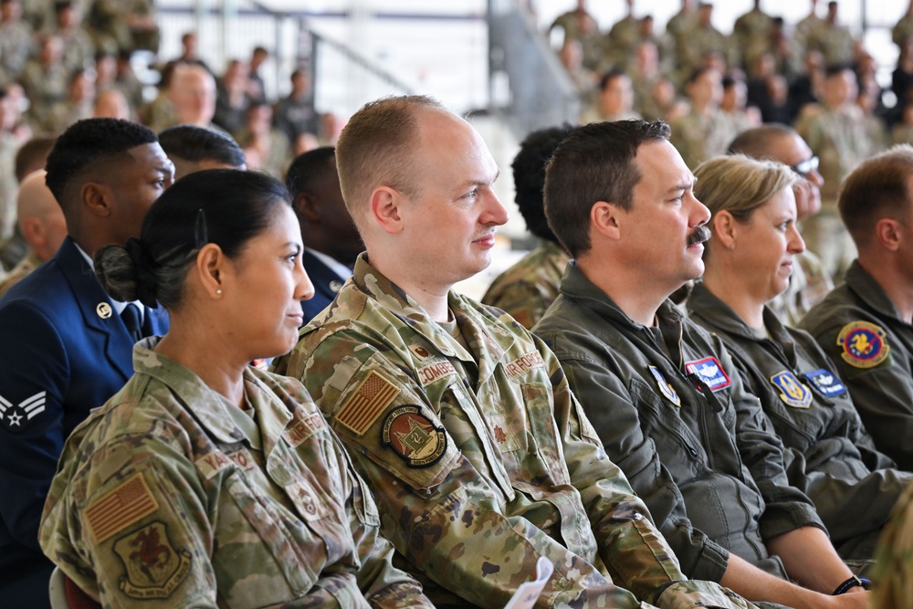 349th Air Mobility Wing Welcomes New Commander During Assumption of Command Ceremony