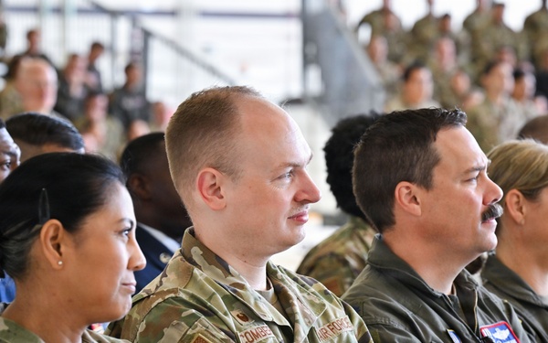 349th Air Mobility Wing Welcomes New Commander During Assumption of Command Ceremony