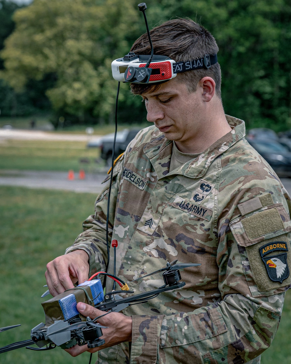 Screaming Eagles Integrate Robotics During FRIES/SPIES Demonstration