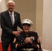 Lt. Gen. Matos hosts U.S. Rep Steve Womack at an indoor Evening Parade
