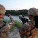 U.S. Army Soldiers with the 1729th Support Maintenance Company demonstrate the Dronebuster